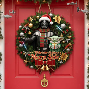 Welcome Christmas Wood Sign - Personalized Gifts For Family Christmas Wood Sign 07HYTI201125-Homacus