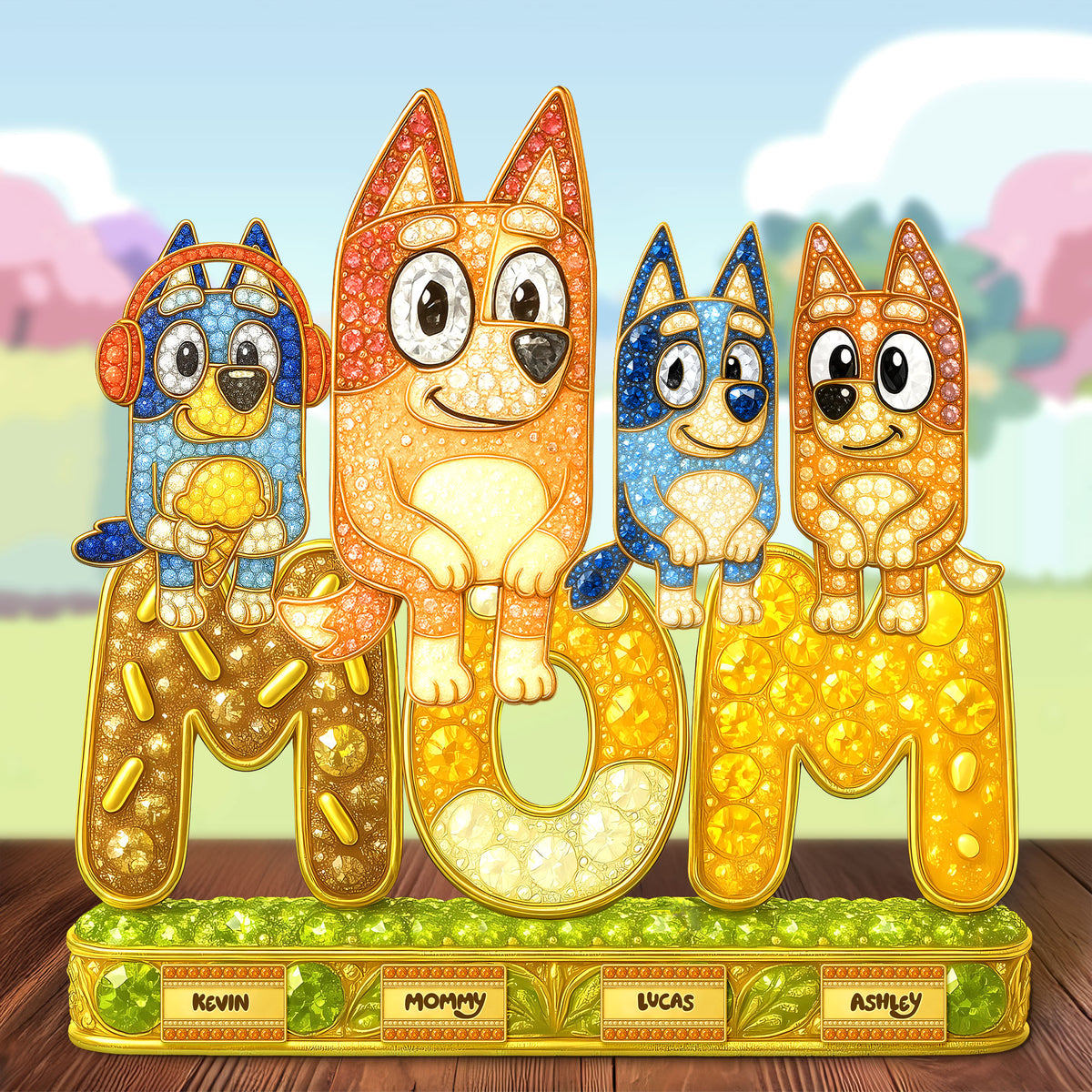 Dog Mom Acrylic Plaque - Personalized Gifts For Mother 02OHTI190425-Homacus