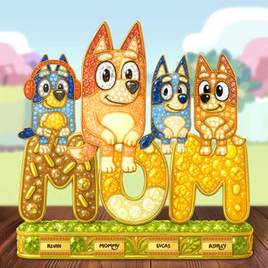 Dog Mom Acrylic Plaque - Personalized Gifts For Mother 02OHTI190425-Homacus