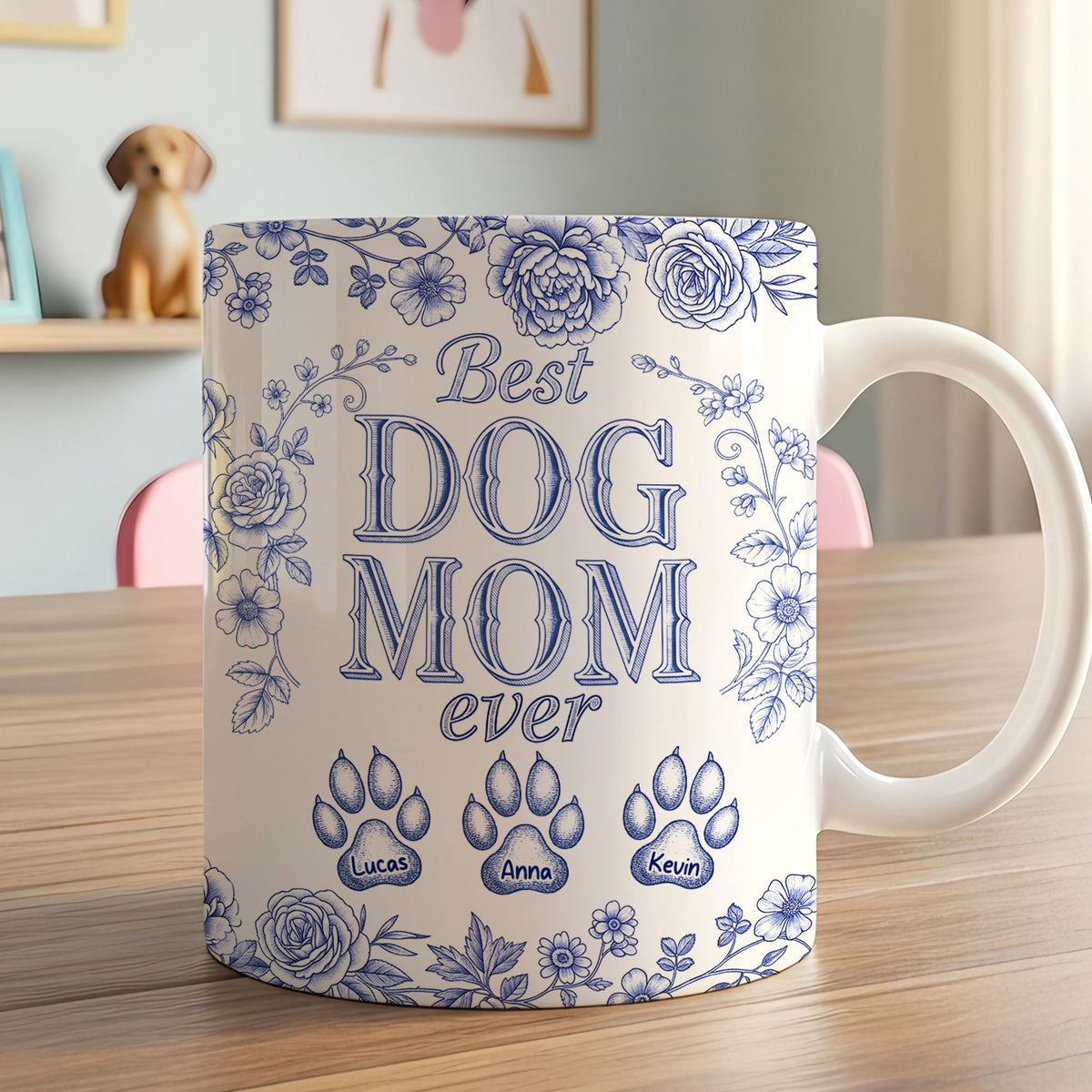 Dog Mom Coffee Mug - Personalized Gifts For Dog Lovers 03pgti160725-Homacus