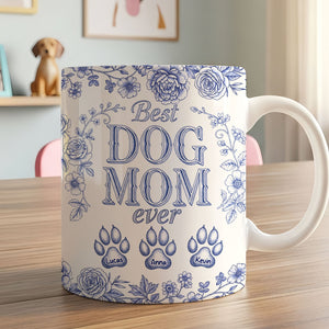Dog Mom Coffee Mug - Personalized Gifts For Dog Lovers 03pgti160725-Homacus