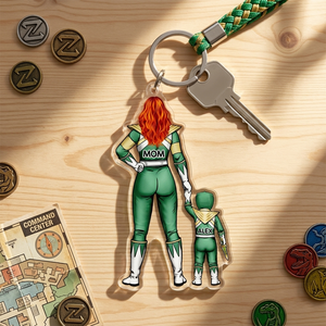 Mighty Mom Acrylic Keychain - Personalized Gifts For Mother's Day 011qhhu200225hh-Homacus