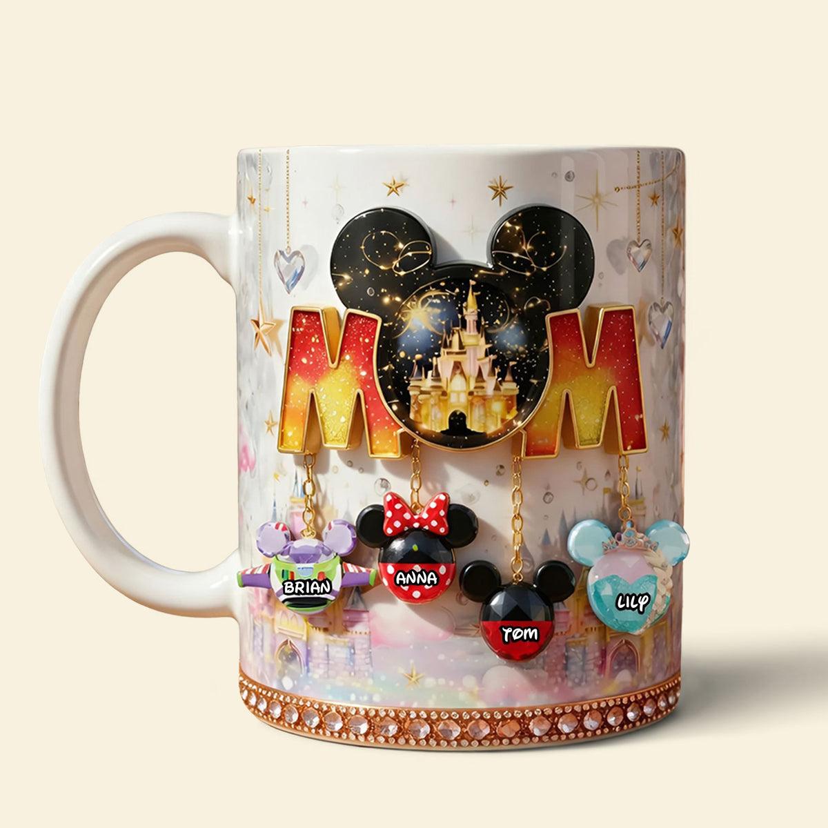Magical Mom Coffee Mug Personalized Gifts For Mom 01OHTI090426-Homacus