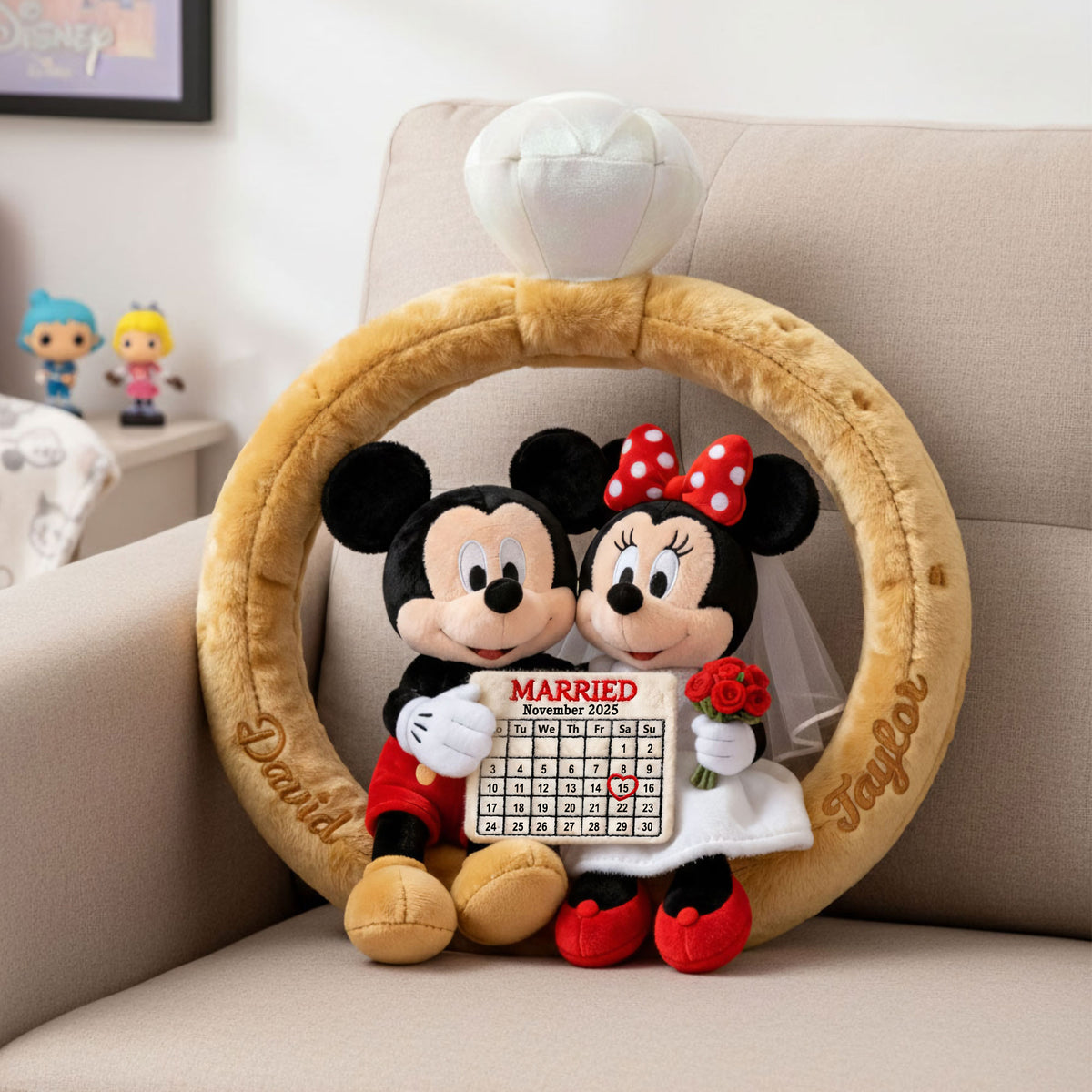 Wedding Couple Custom Shape Pillow - Personalized Gifts For Couples 05ohti101225-Homacus