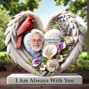 Memorial Heaven Plaque - Custom Photo Gifts 012huti170425-Homacus