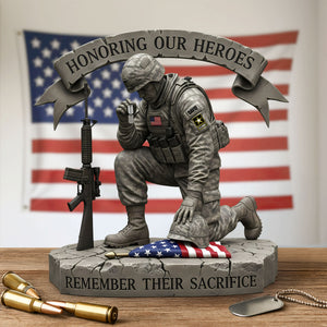 Veteran Plaque - Personalized Gifts For Veteran 04nati030725-Homacus