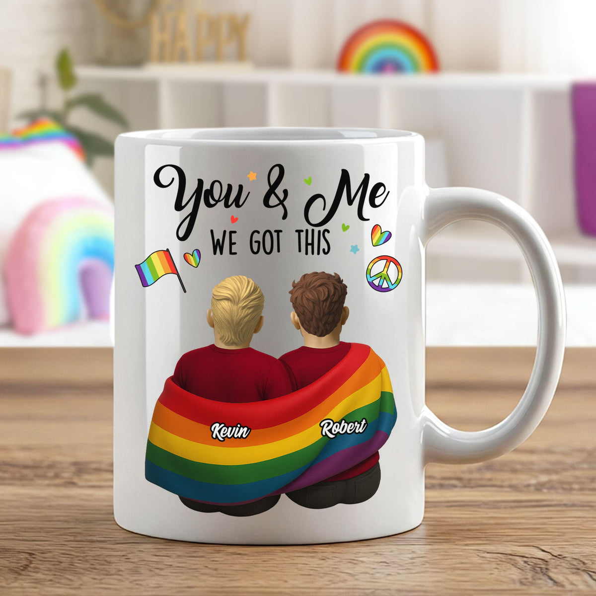 LGBT Couple Mug - Personalized Gifts For Couple 03toti290525-Homacus