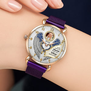Memorial Quartz Watch - Custom Photo Gifts For Loved Ones 01huti040825-Homacus