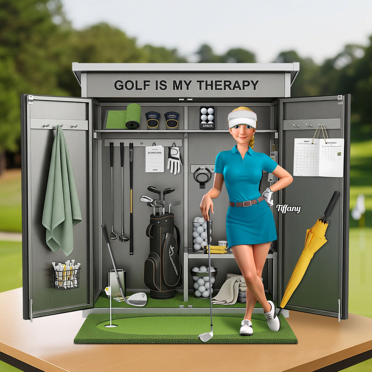 Golf Plaque - Personalized Gifts For Golf Lovers 05ohti160625-Homacus