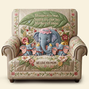 Love Mother Quilted Sofa Cover - Personalized Gifts For Mothers 04pati040226-Homacus