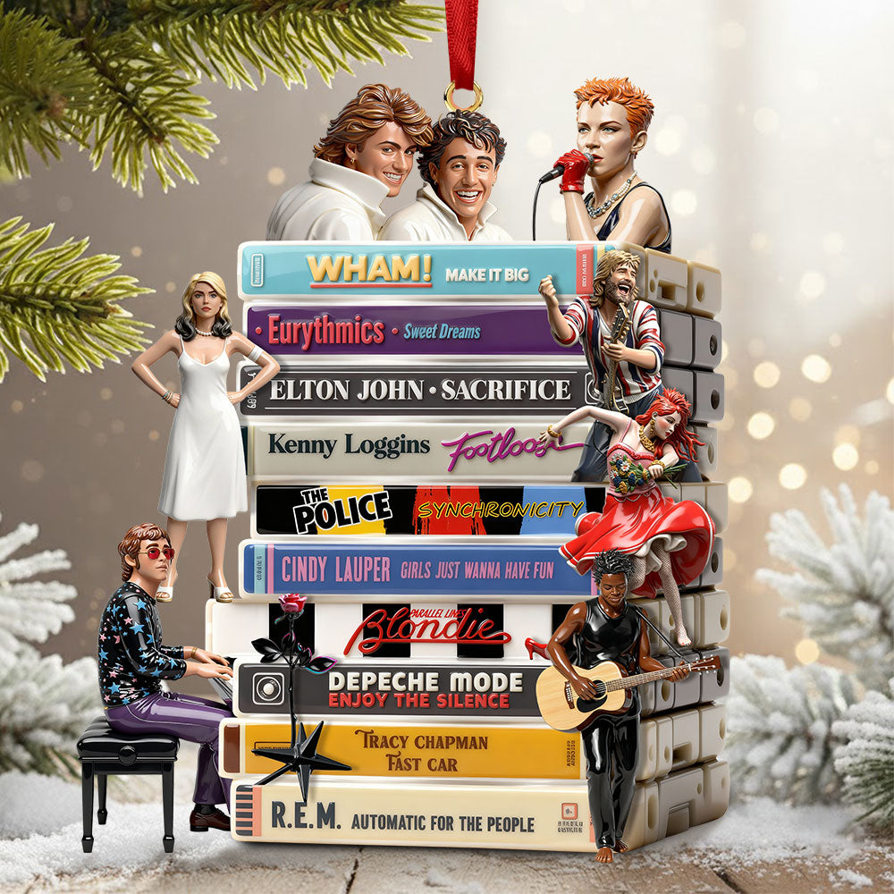 New Wave Geek Acrylic Ornament, Personalized Gift For Gen X and Gen Y 03QHTI031125-Homacus