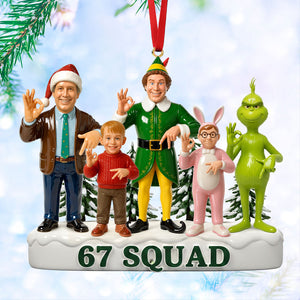 Funny Christmas Ornament - Personalized Gift For Christmas Ornament 02OHTI171125-Homacus