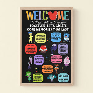 Personalized Gifts For Teacher Poster Welcome To Classroom 03XQTI070824-Homacus