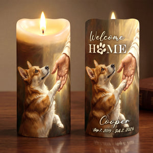 Heaven Dog LED Candle - Custom Photo Gifts For Dog Lovers 03qhti270326-Homacus