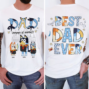 Personalized Gifts For Dad Shirt Best Dad Ever 031HUTI310325-Homacus