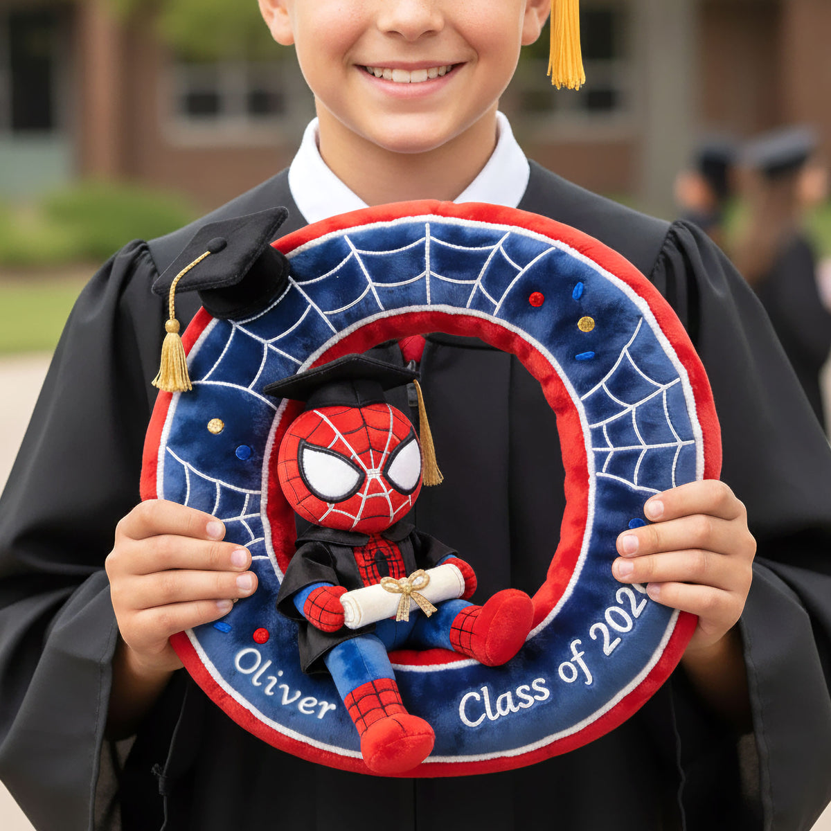 Graduation Kid Pillow - Personalized Gifts For Graduate Pillow 02NATI101225-Homacus