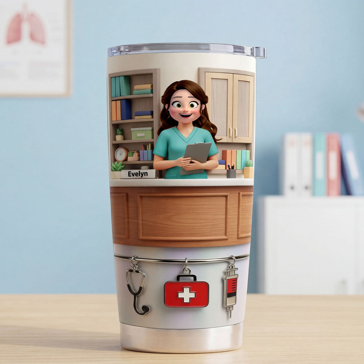 Nurse Life 20oz Tumbler - Personalized Gift For Nurses 04KITI311225-Homacus