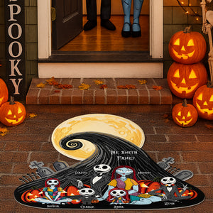 Horror Family Doormat - Personalized Gifts For Family 04nati140825-Homacus