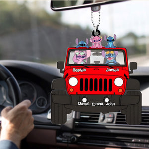 Personalized Gifts For Family Car Ornament 06ohdc210624-Homacus