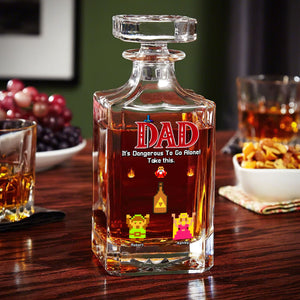 Legend Dad Whiskey Bottle - Personalized Gifts For Dad 03nati030525-Homacus