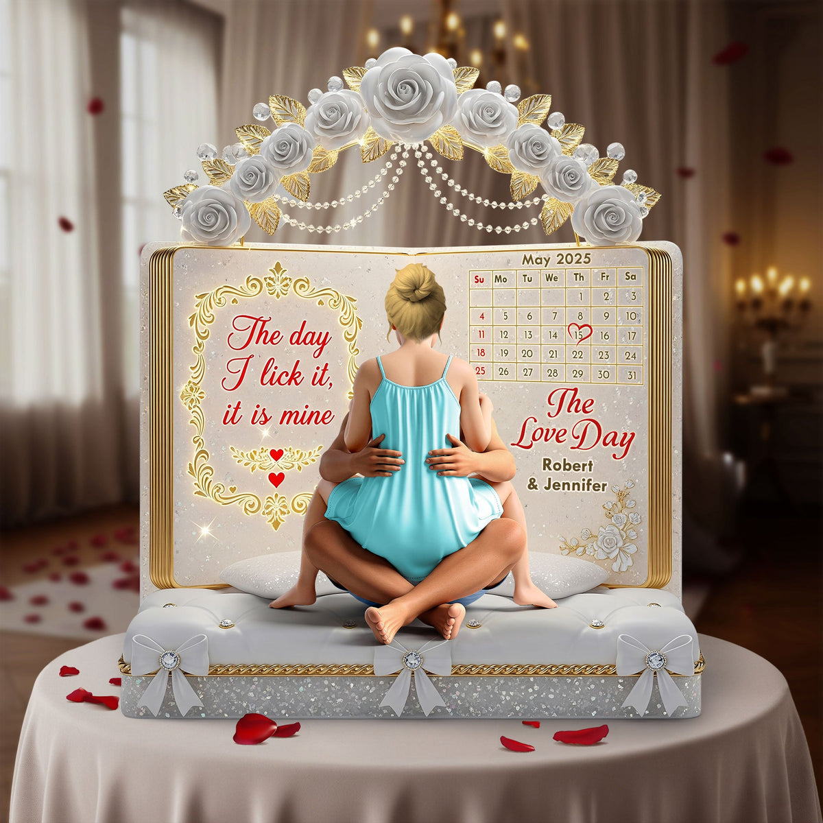 Naughty Couple Plaque - Personalized Gifts For Couple 03ohti260625-Homacus