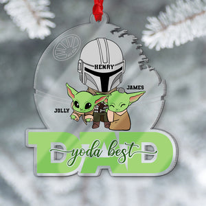 You Are Best Dad Personalized Christmas Ornament Gifts For Dad-Homacus