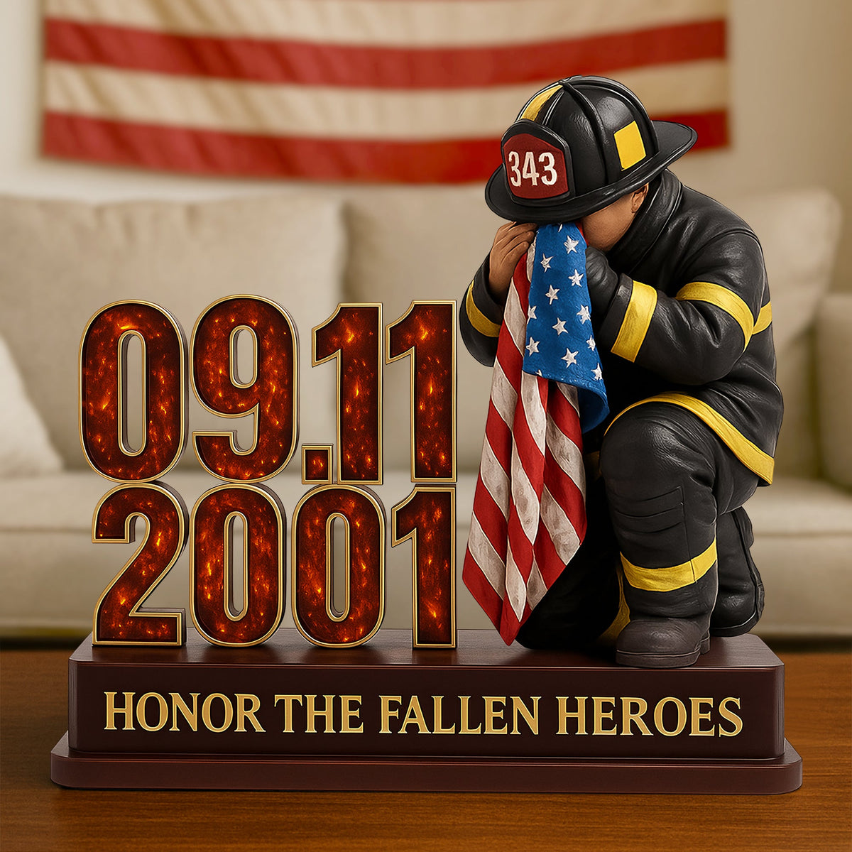 Fallen Firefighter Plaque - Personalized Gifts For Firefighter 02pgti060825-Homacus