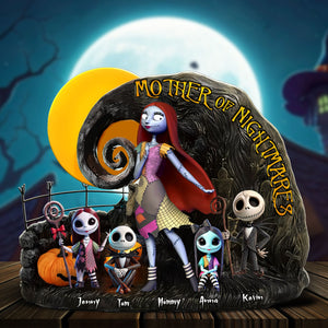 Queen Of Chaos - Personalized Christmas Gifts For Mom Plaque 04ohti020425-Homacus