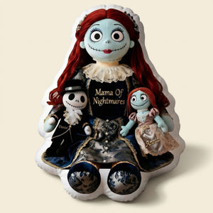 Spooky Mama & Little Ones Pillow - Personalized Gifts For Mom 02TYTI040426-Homacus