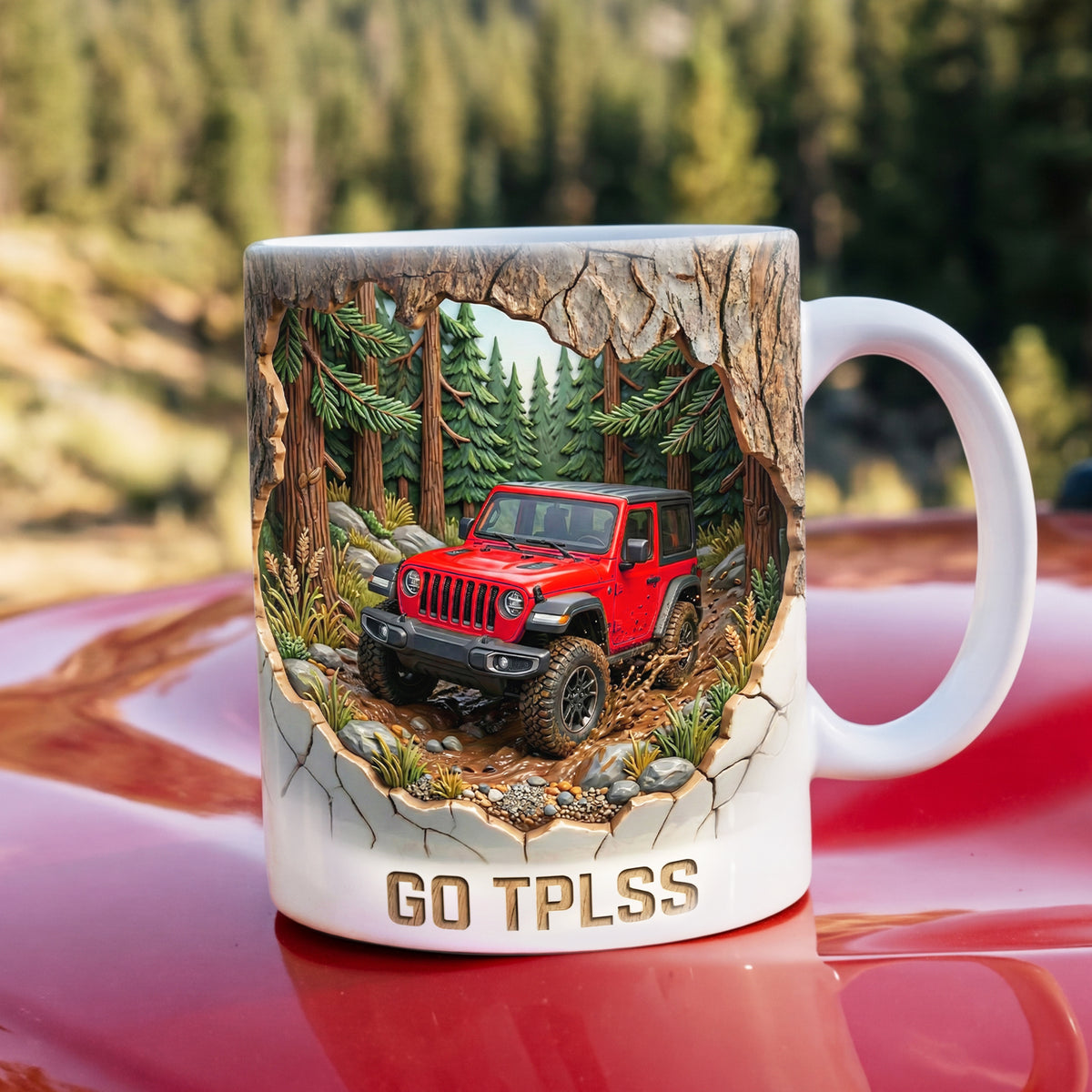 Off Road Car Lover Coffee Mug - Personalized Gifts For Off Road Lover Coffee Mug 02HUTI201225-Homacus