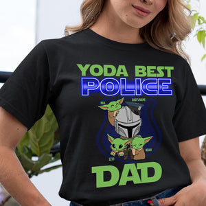 Personalized Gifts For Dad Shirt Best Police Dad 2nthh060622-Homacus