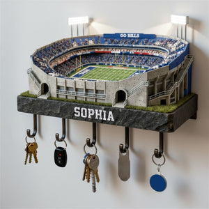 Sports Wood Key Hanger - Personalized Gifts 01hyti171225-Homacus