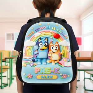 Cute Cartoon School Bag, Personalized Gifts For Kids 03qhti010825-Homacus