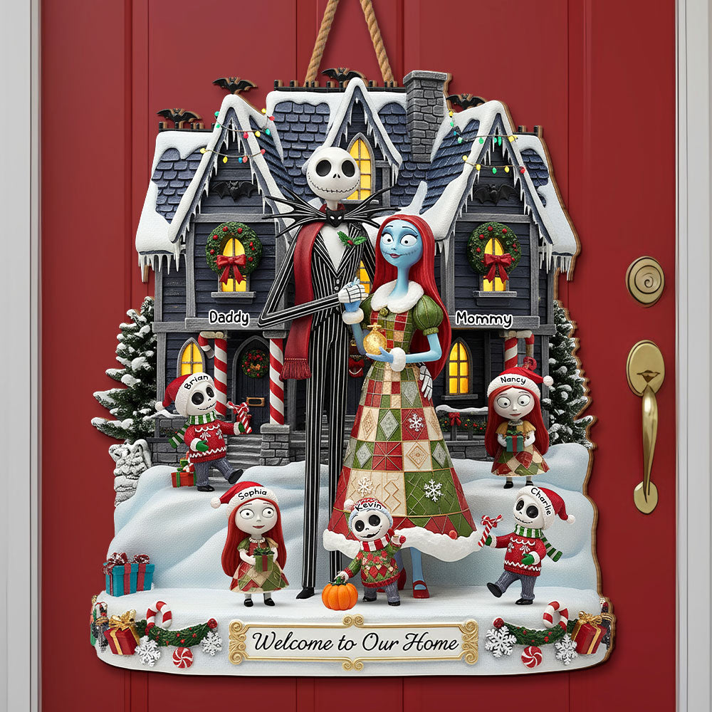 Family Wood Sign - Personalized Gifts For Family Wood Sign 05PGTI011125-Homacus