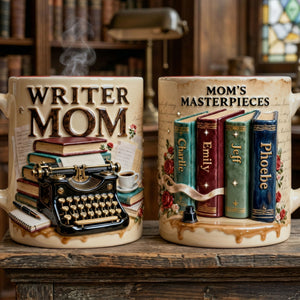 Writer Mom Coffee Mug - Personalized Gifts For Mother's Day 04qhti130426-Homacus