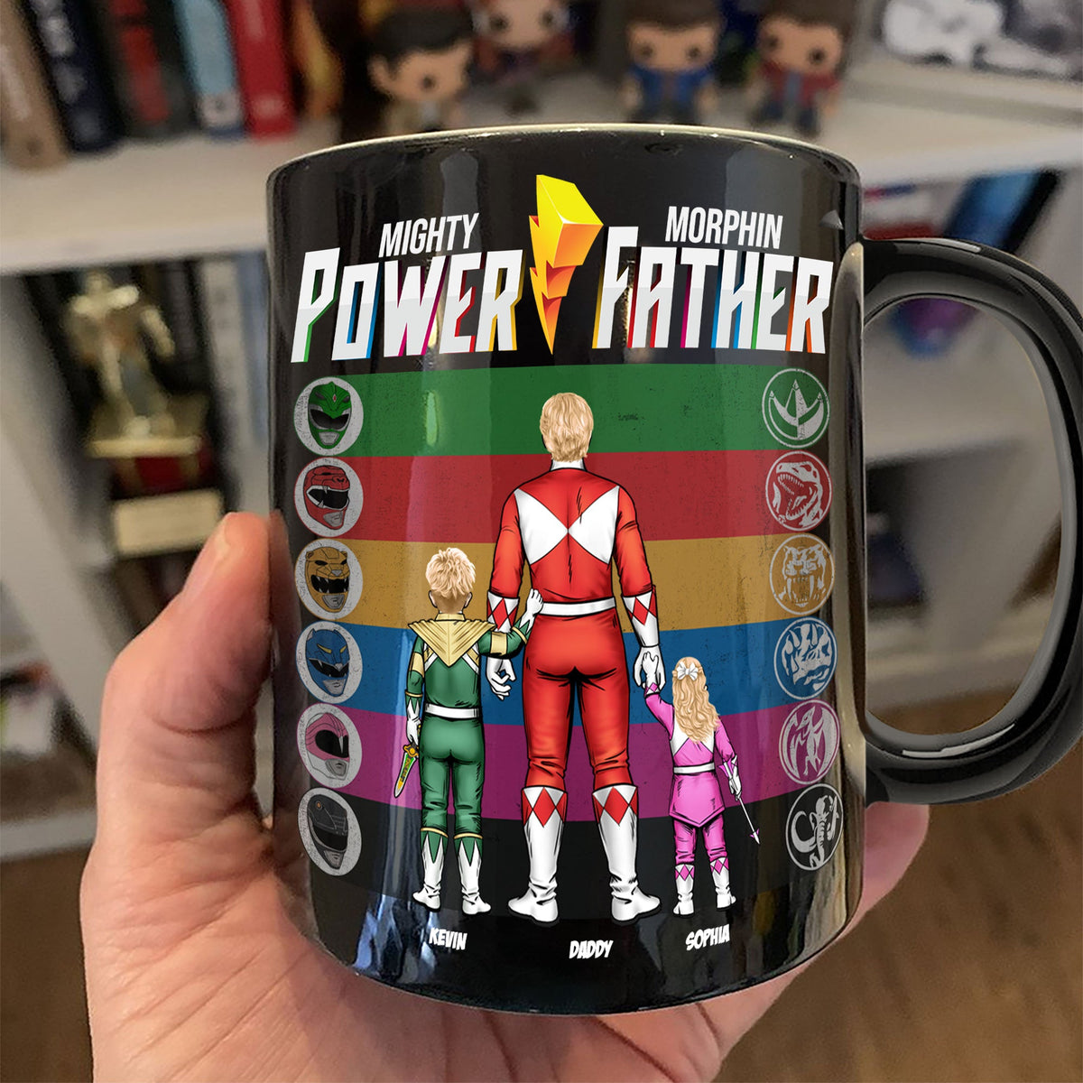 Power Father Mug - Personalized Gifts For Dad 02huti170525-Homacus