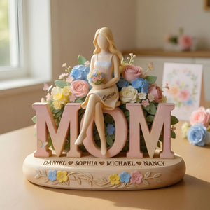 Blossom of Love Acrylic Plaque - Personalized Gifts For Moms 02pgti060426-Homacus