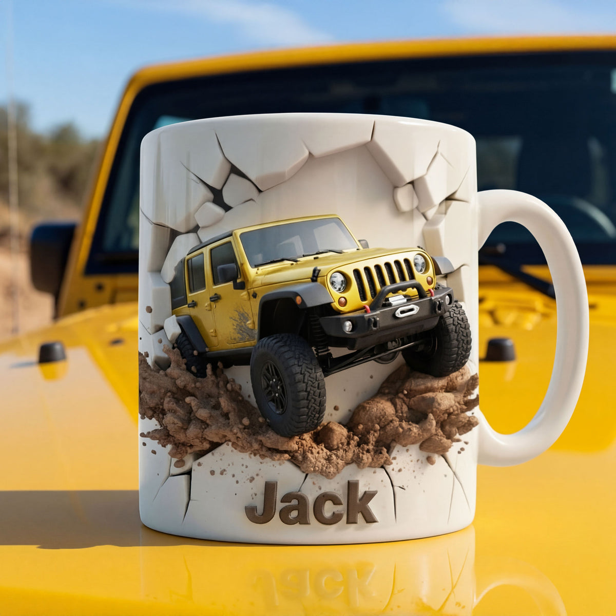 Off Road Car Lover Coffee Mug - Personalized Gifts For Off Road Fans Coffee Mug 05HYTI181225-Homacus