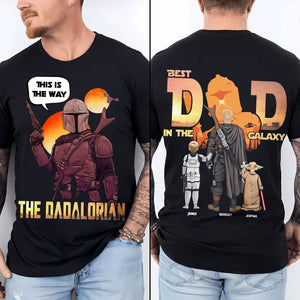 Galaxy Dad Shirt - Personalized Gifts For Dad 03toti020525hg-Homacus