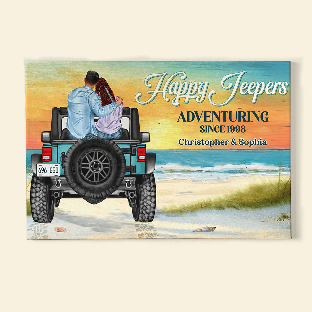 Personalized Gifts For Couple Canvas Print 02hudt040822tm-Homacus