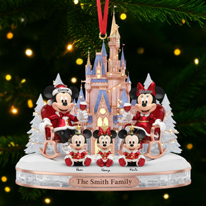 Family Ornament - Personalized Gift For Family Christmas Ornament 05OHTI171025-Homacus