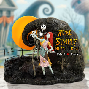 Horror Couple Plaque - Personalized Gifts For Couple 05ohti060525-Homacus