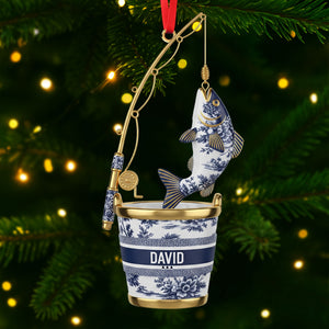 Fishing Christmas Ornament Personalized Gifts for Fishing Lovers 03PGTI161025-Homacus