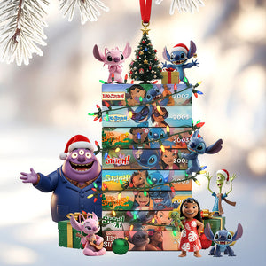 Film Stack Ornament - Personalized Gift For Christmas Ornament 03OHTI011125-Homacus