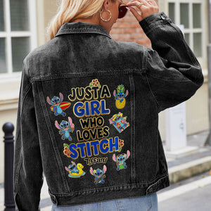 Blue Monster Denim Jacket - Personalized Gifts For Movie Lovers 05nati030625-Homacus