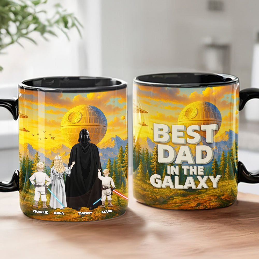 Galaxy Dad Coffee Mug - Personalized Gifts For Dad 01huti080525hg-Homacus