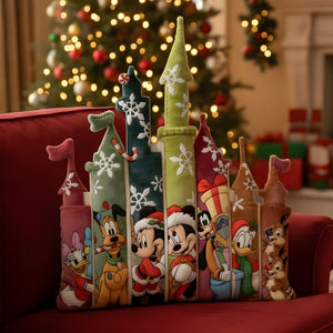 Jolly Christmas Custom Shape Pillow, Personalized Gifts For Cartoon Lovers 03qhti101125-Homacus