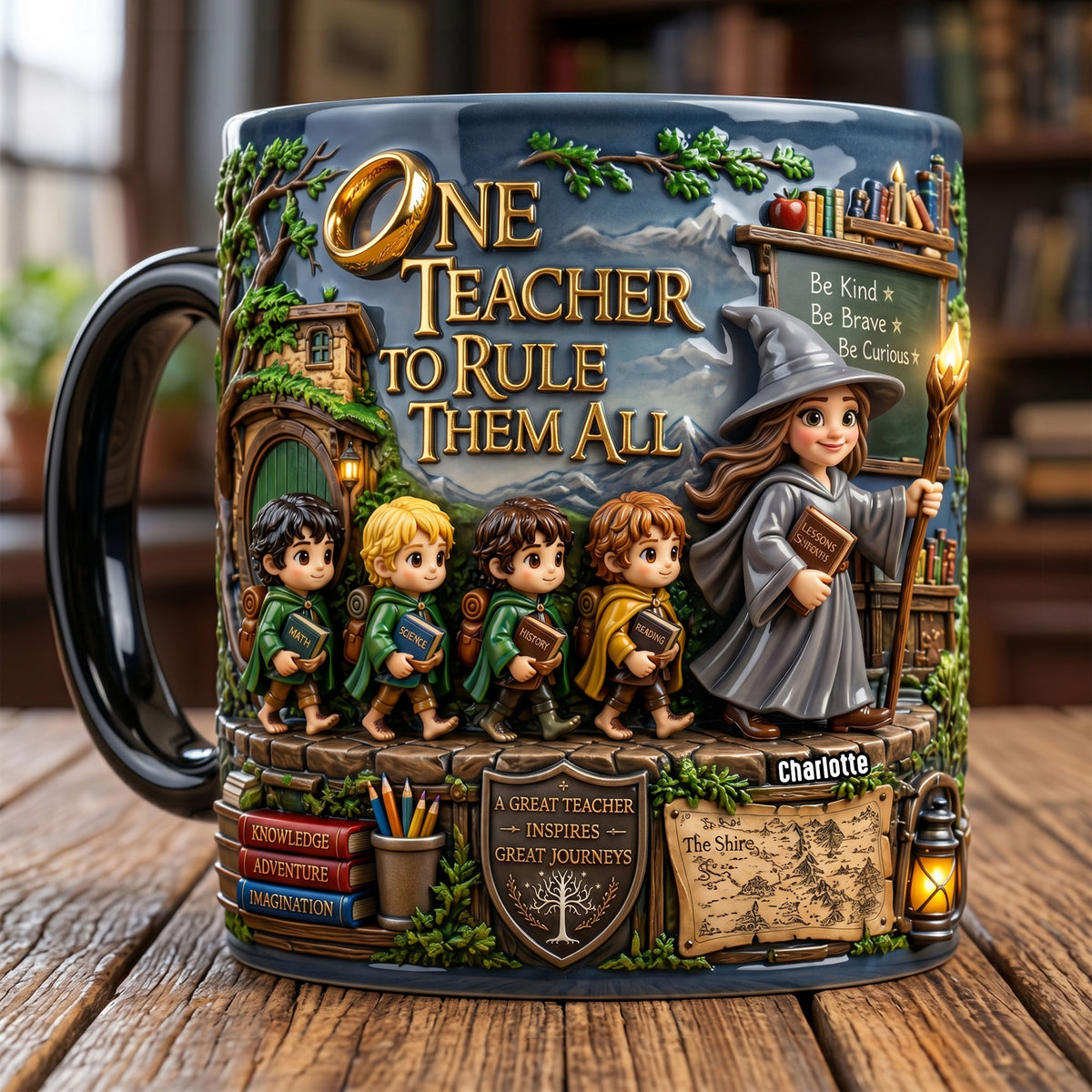 Legendary Mentor Magic Coffee Mug - Personalized Gifts For Teachers 04QHTI260526-Homacus