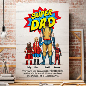 Personalized Gifts For Dad Canvas Print 05hudt030523tm-Homacus