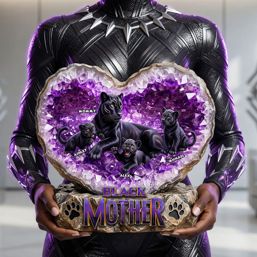 Powerful Panther Mom Acrylic Plaque - Personalized Gifts For Moms 05HUTI170426-Homacus